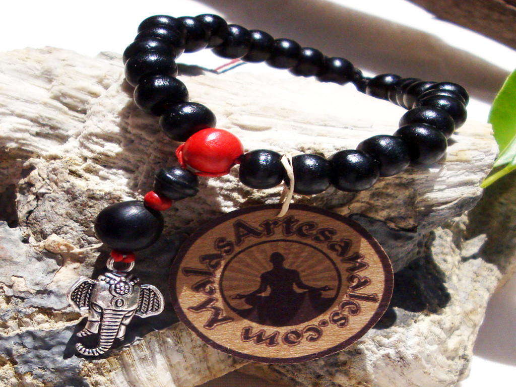 japa_mala_pulsera_ganesha_semilla_roja